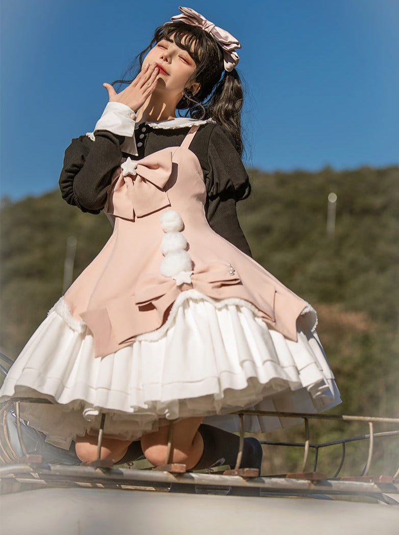 カラースカート ドールサス スウィートロリータトップ ボンボン