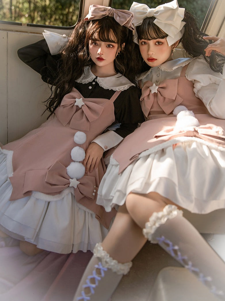 カラースカート ドールサス スウィートロリータトップ ボンボン