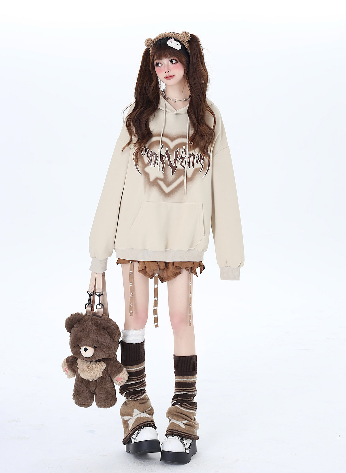 Kapuzenpullover American Cool Oversized Love Letter