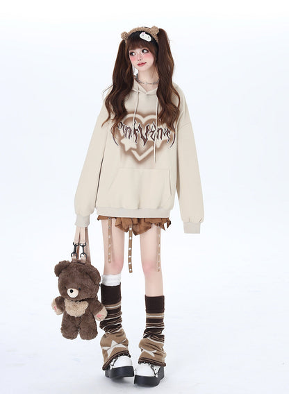 Kapuzenpullover American Cool Oversized Love Letter