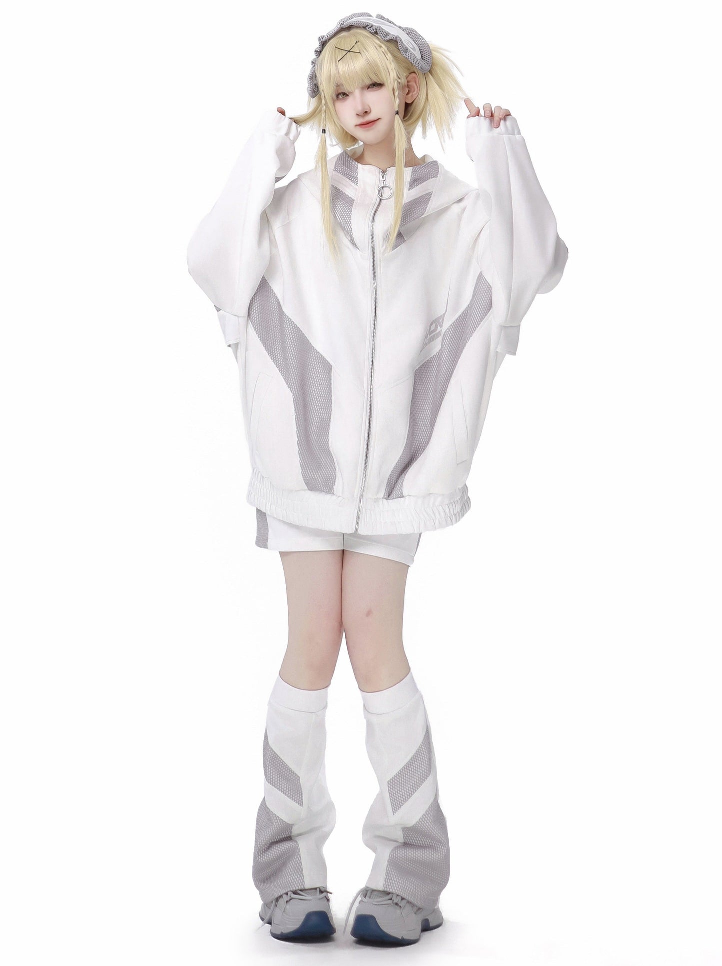 Warmers Shorts Headband Subculture + Jersey Jacket Leg