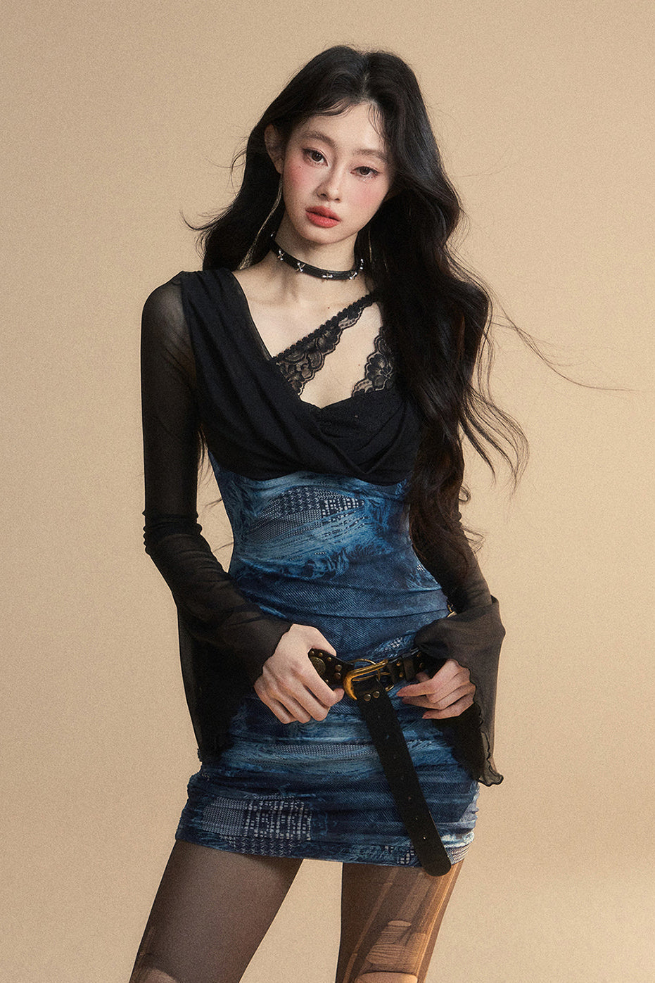 タイトドレス レディリム シック ミニ