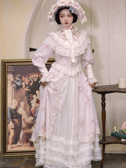 Lolita Dress Retro Ruffled Elegant