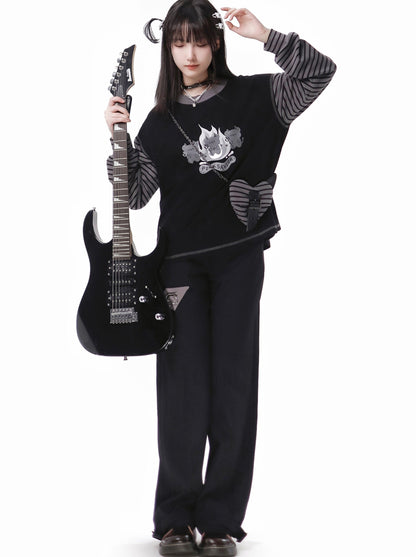 Contrast Bag Color Lost Border Crossbody Paradise