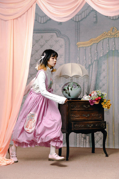 チェックレトロパンツ バルーンサーカス