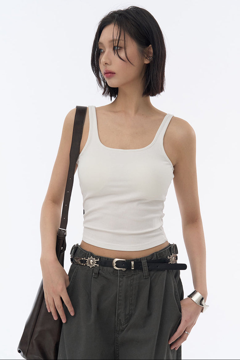 Stretch Top Tank Slim-cut