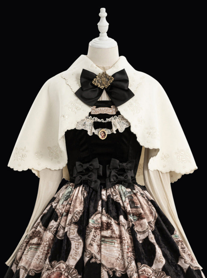 Lolita Cape Dry Doll Antiker Embroy Cape