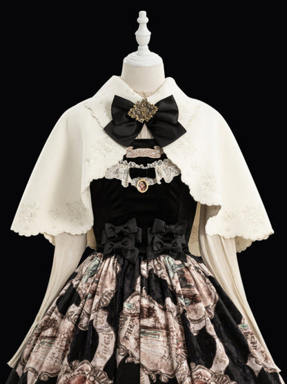 Lolita Cape Dry Doll Antiker Embroy Cape