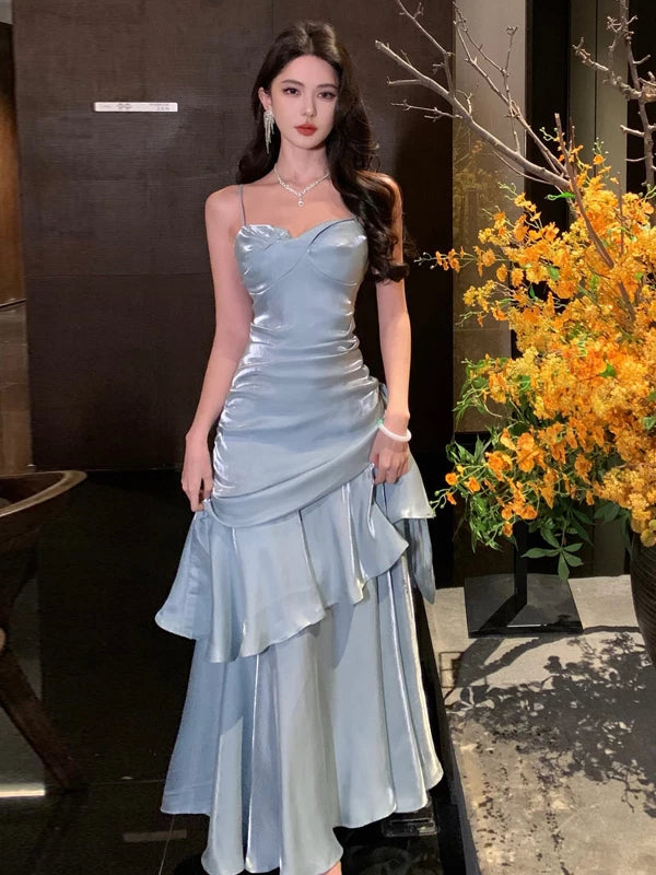 Moonlit Mermaid Gown – Elegant Princesscore Evening Dress