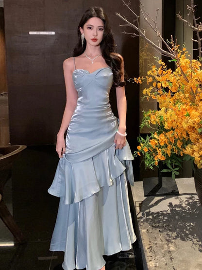 Moonlit Mermaid Gown – Elegant Princesscore Evening Dress