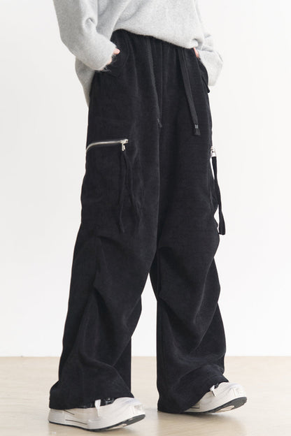 カジュアルワイドミュージアムレッグパンツ レディース グラビティ