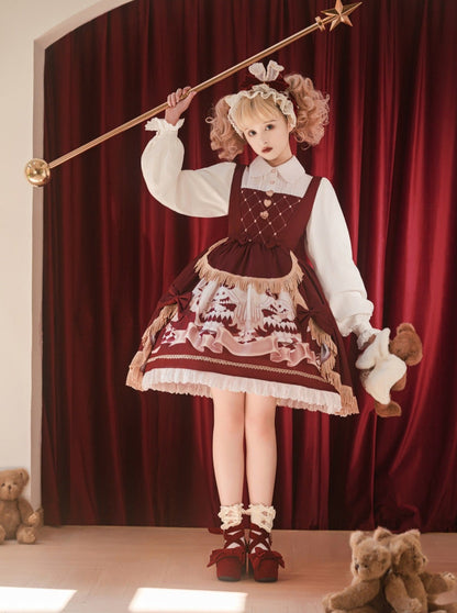 Dress Short Cloak Bunny Elegant