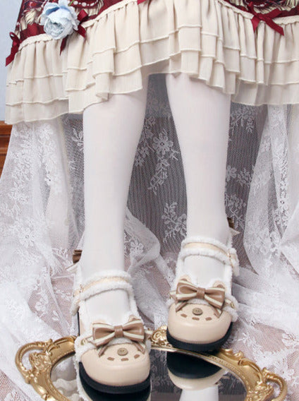 Low Heels Fluffy Bear Lolita Original