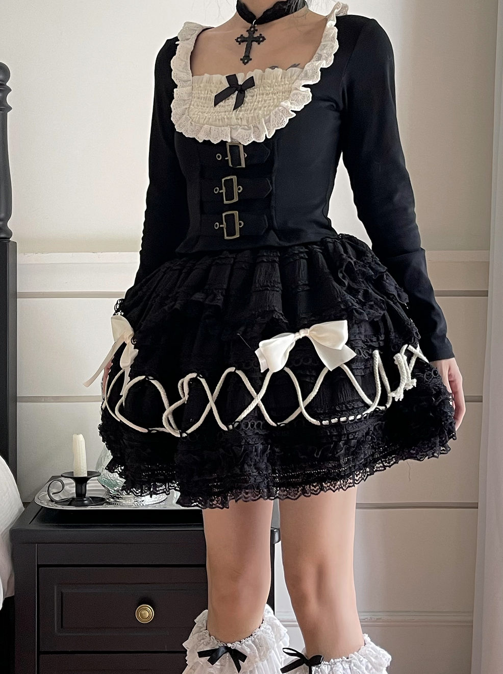 Französischer Kreuzkuchenrock