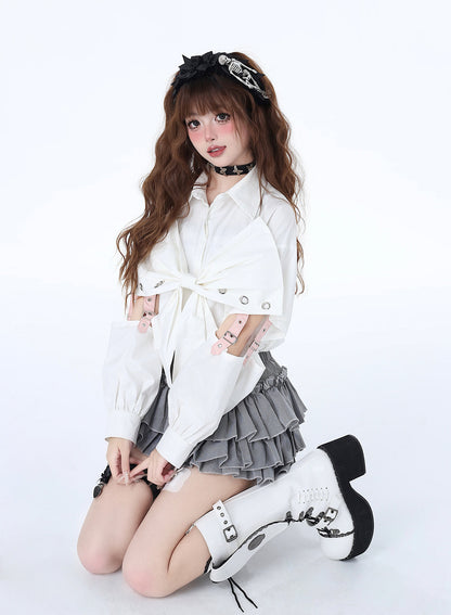 Bow Chic Big Sweet Top Open