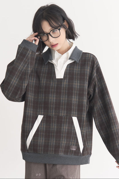 グラビティ・ミュージアム 2025 セーター ストライプ スプリング - パッチワーク