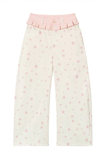 Shake Pants Wide Tube Head Spitzenbein