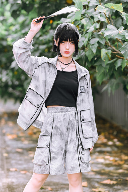 Half Mode Casual Pants + Workwear Jacket