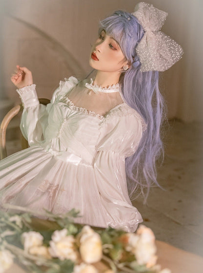 White Super Fairy Elegant Dress