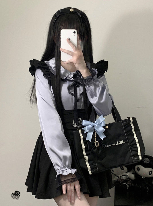 Ribonbadosley Shirt Bionic Bluffle