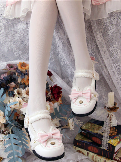 Low Heels Fluffy Bear Lolita Original