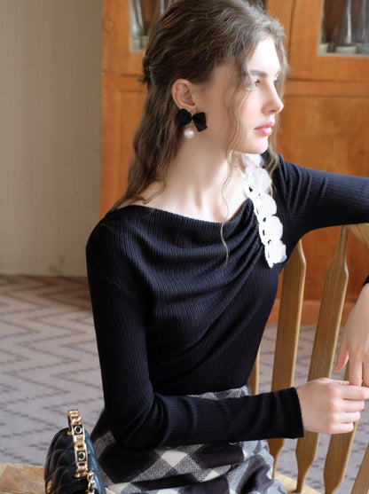 Queen Milk Sweet Tops Französisch Faul