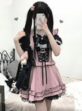 Flir Whauller Design Waist Lace Apribon Puffskart