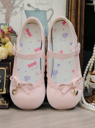 Heel Doll Single Medium Round Shoes Lolita Head