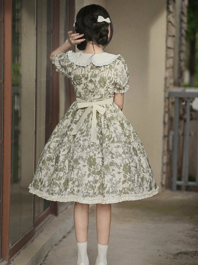 レースフリルロリータドールレトロ