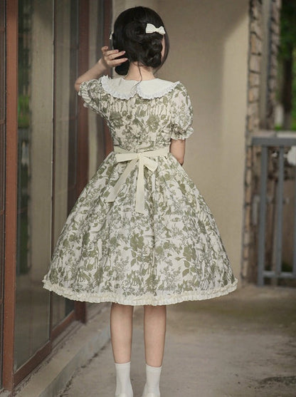 レースフリルロリータドールレトロ