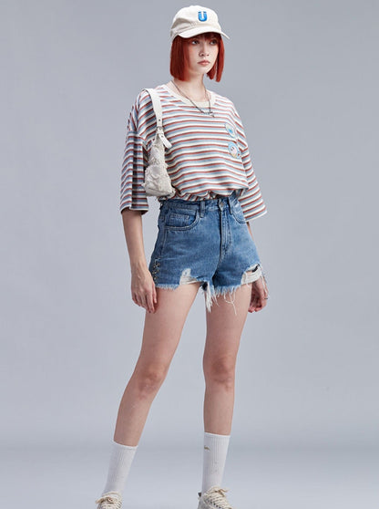 ポップスリムボーダールーズTシャツ