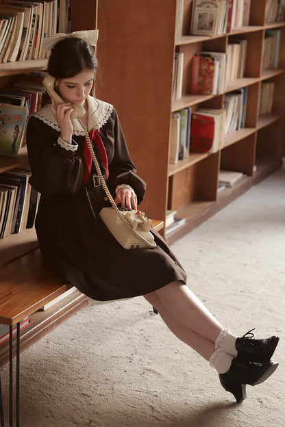 エヴァシュウ ヘアーアンドシュー エレガントシリーズ エプロン リボン 1点 ご予約受付中：6月締切