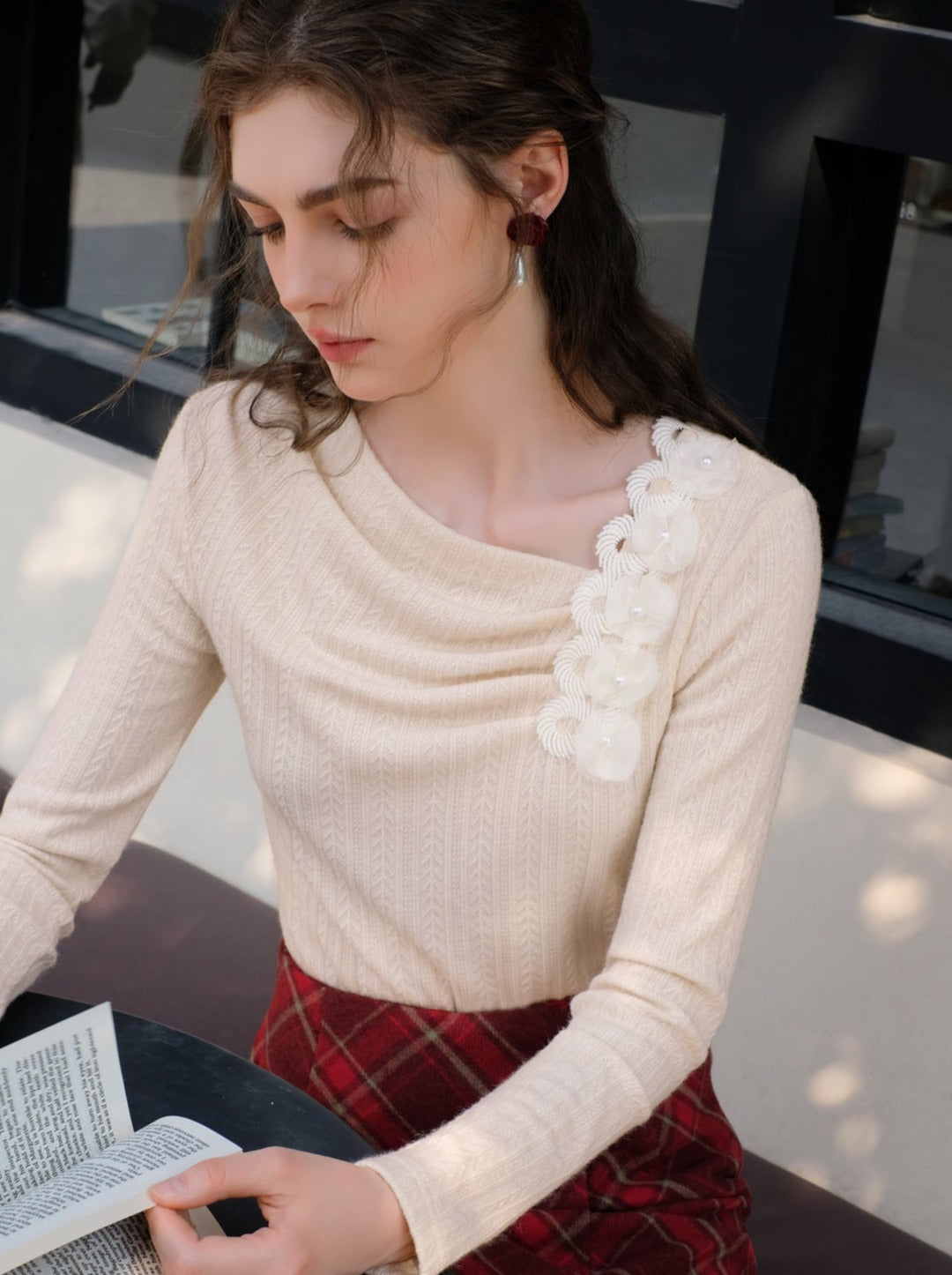 Queen Milk Sweet Tops Französisch Faul