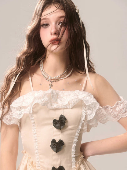 ドレス キャミソール レース プリンセス