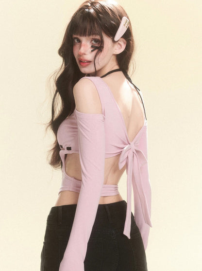 ステッチトップリボンガーリー