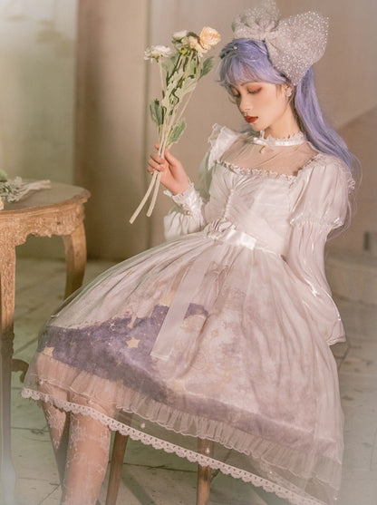 White Super Fairy Elegant Dress