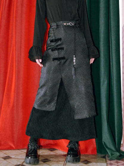 Hip Jacquard China Retro Dragon Cover Lagenrock