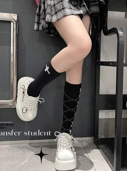 Punk Platform Shoes Studded Lolita