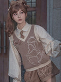Detective Retro Knit Vest