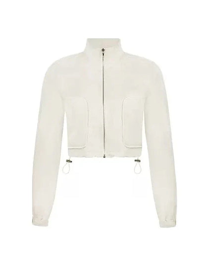 Jacket Skirt Waist White Low Mode