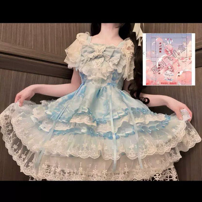 Warbler Age Ballet Lolita JSK Suspender Dress