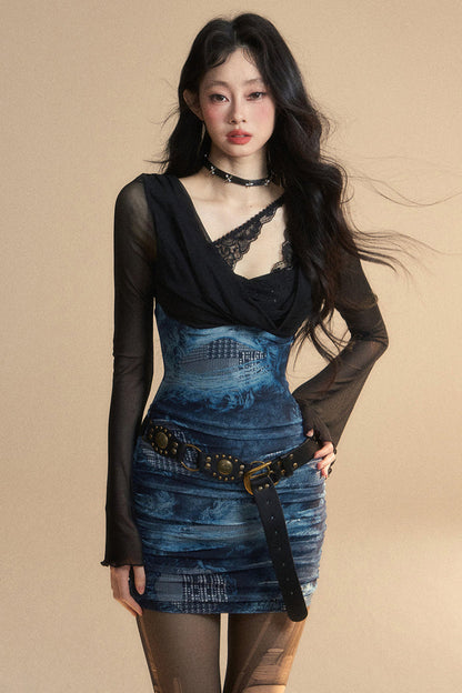 タイトドレス レディリム シック ミニ