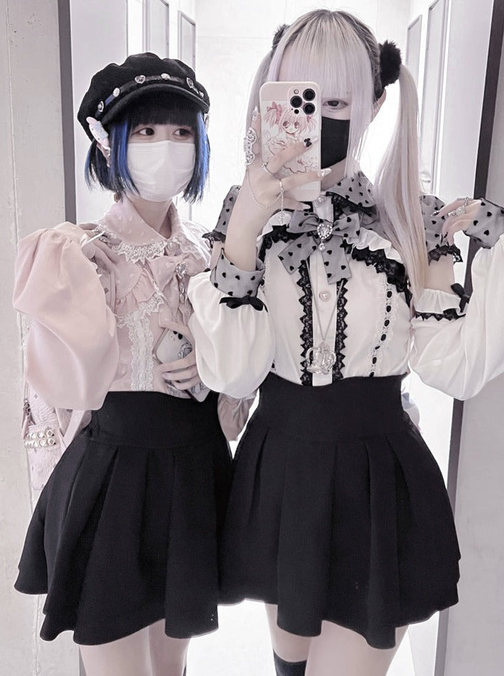 Transparente Bluse mit offenen Schultern in Massenproduktion