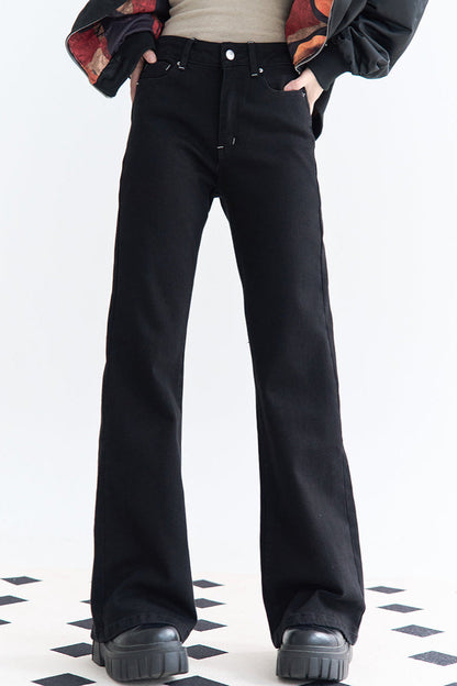 Schmale Micro-Flare-Jeans