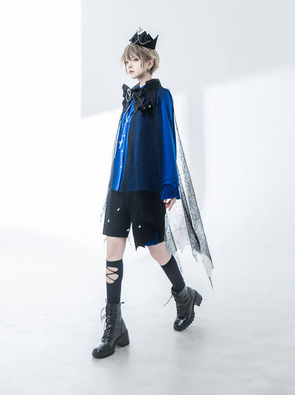 Elegante Prinzen-Krawatte mit Schleife + Hemd und Halbhose