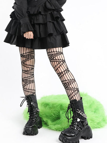 Subculture Chain Boots Motorcycle