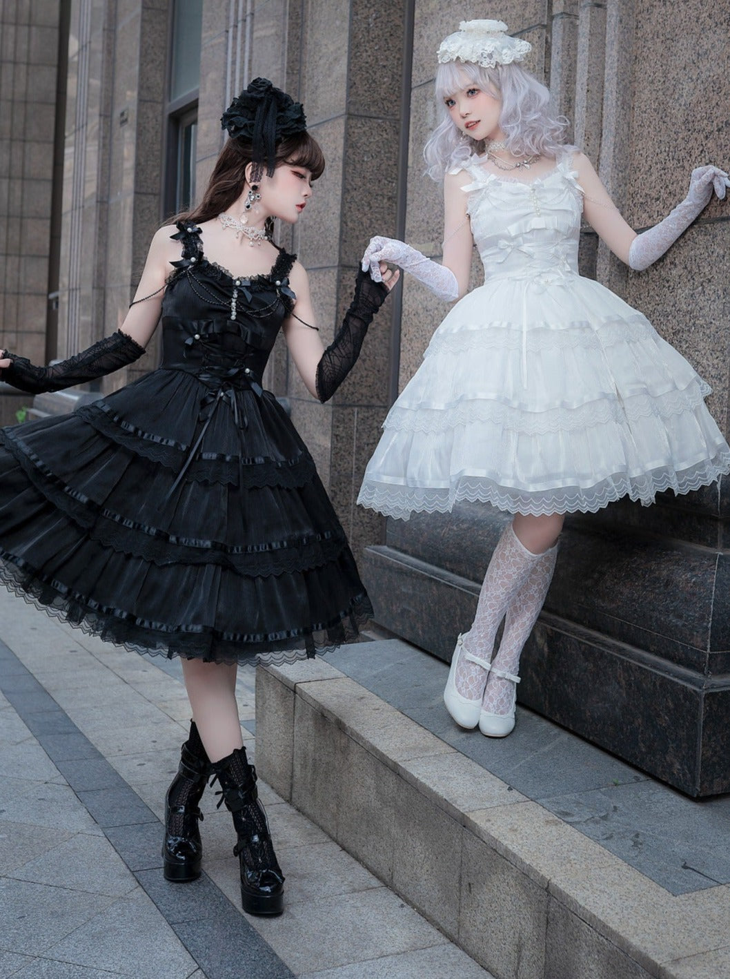 Super Fee Kleid Lolita Prinzessin Hosenträger