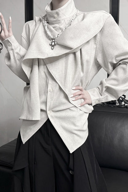 Top Classic Neck Gothic High