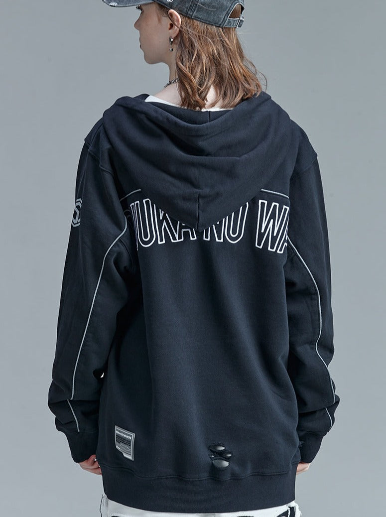 Hoodie Over Mode Street Hooded Hip