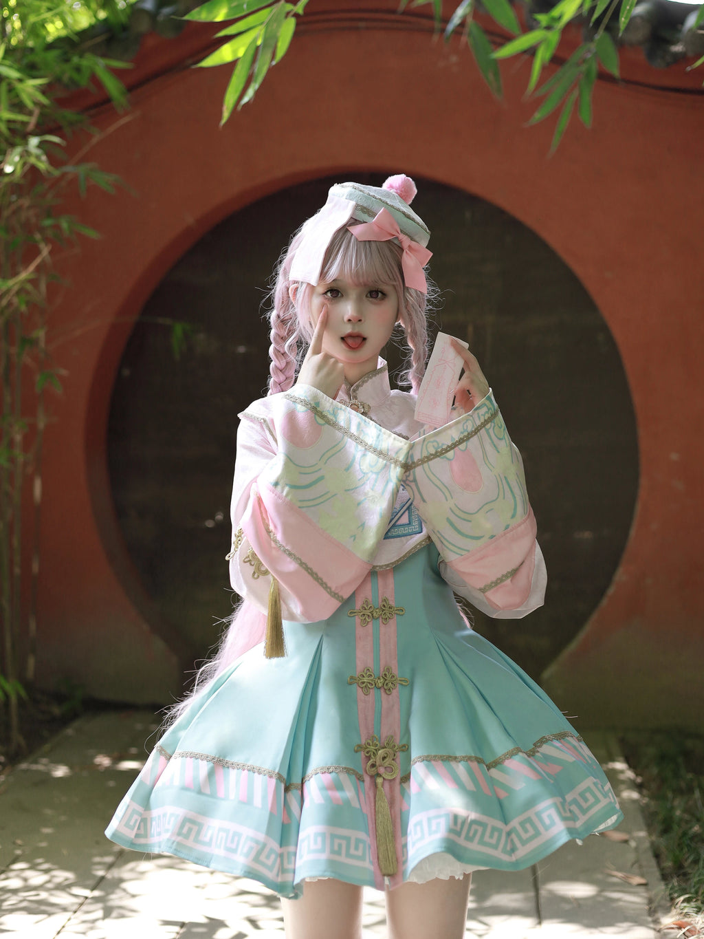 Sakuraji Lolita Original Design — Pink & Original Color